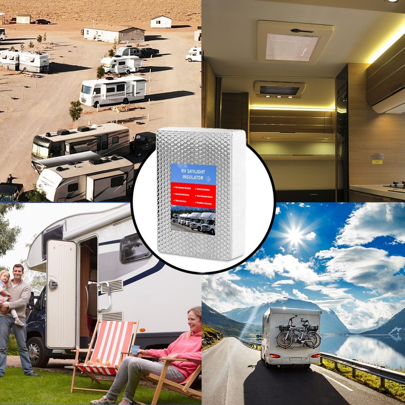 1 Pack RV Skylight Insulator 22''x14''X3'', RV Vent Insulator, RV