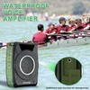 Bluetooth 5.0 Voice Amplifier with Wireless Mic Headset, Waterproof Personal
