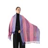 Pashmina Scarf for Women Rainbow Colorful Soft Lightweight Wedding Shawl