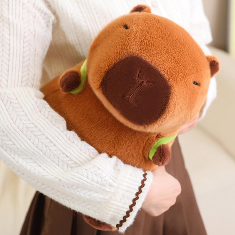 MisFun Capybara Plush Toy, 23 cm Capybara Cuddly Toy with