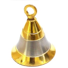 Elephant Camel Cow Brass Bells 1.5 Inch Height 1.5" Dia Indian Vintage Style Decor Assorted 1.5" Brass Bells -1