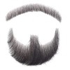 Barba Falsa Realista De Cabello Humano Para Fiesta