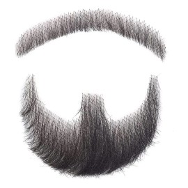 Barba Falsa Realista De Cabello Humano Para Fiesta