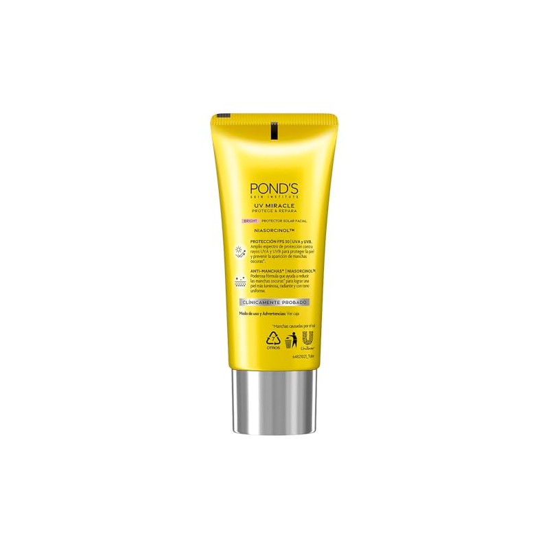 POND'S Protector Solar Facial 50 FPS UV Miracle Bright, Anti-Manchas