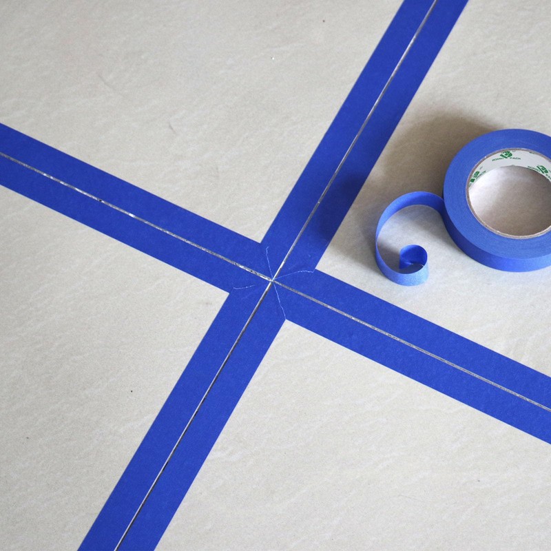 BOMEI PACK Blue Masking Tape Decorative Writable Blue Painters Tape