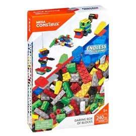 Großes Bausteine-Set (240 Teile) Boy Mega Bloks Construx