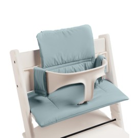 SA ACCESSORIES Cushion Compatible with Stokke Tripp Trapp - Waterproof Soft Seat Cushion for Infants, Babies & Toddlers - High Chair Accessories, Easy to Install, Easy to Clean - Mint