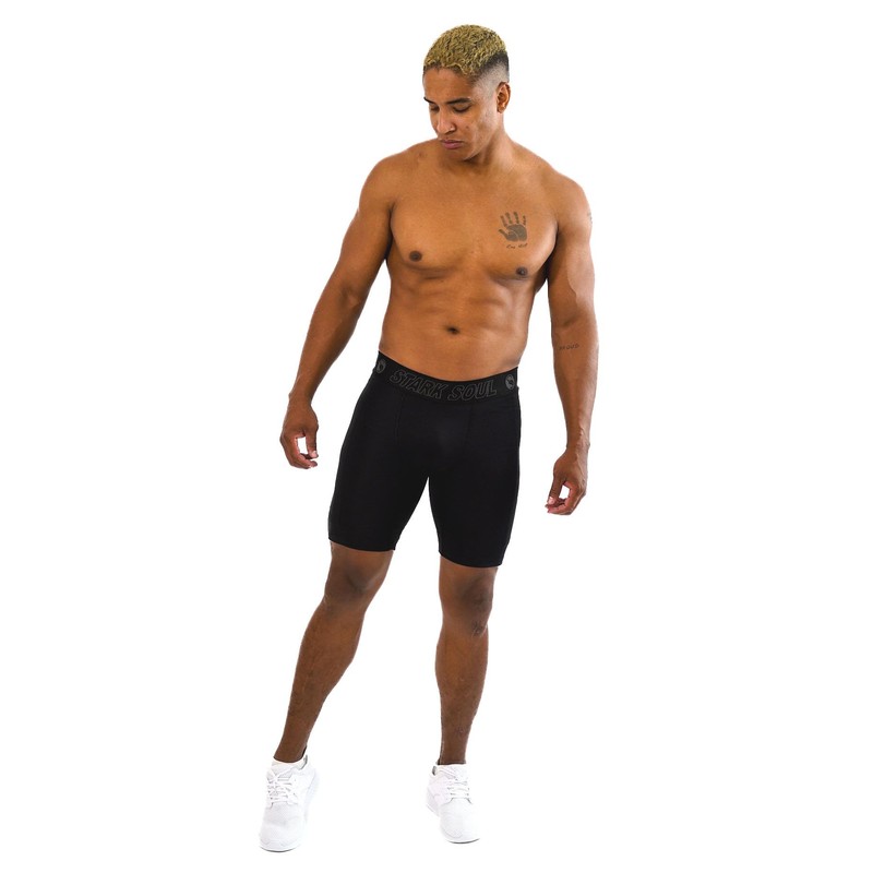STARK SOUL® Compression Shorts Men's Sports Shorts Various Colours Sizes