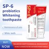 Yejoby Probiotics Bright White Toothpaste, Sp-6 Ultra Whitening Toothpaste, Sp
