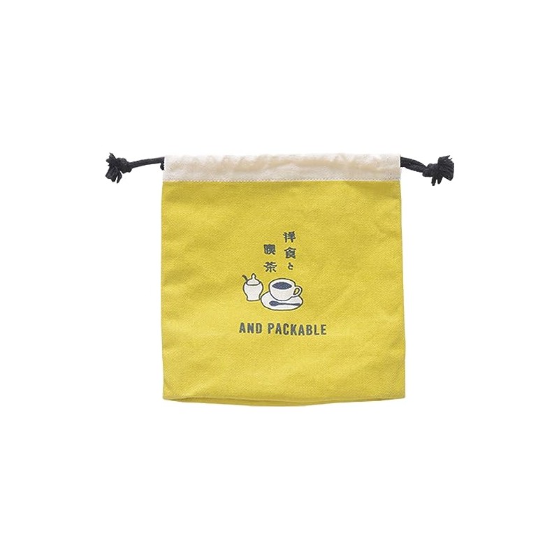 Techno Prime 74406 Drawstring Pouch, Small Pouch, 6.3 x 6.7