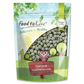 Whole Dried Green Peas, 8 Ounces – Green Vatana, Sproutable, Vegan, Kosher, Bulk. Pre-Soak Needed. Rich in Protein, Fiber, Potassium. Great for Green Curry, Pea Soup, Stews.