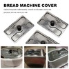 UOIENRT 2 Slice Toaster Dust Cover, Stainless Toaster Appliance Top