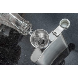 SE Stainless Steel Funnel for Flasks Bottles and Mini Bottles, Small Steel Drink Funnel for Filling Drinking Liquor Flask, Transferring Oil, Juice, Milk -HQ93