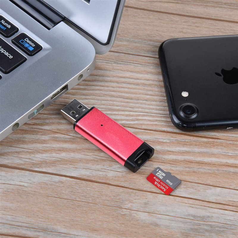 Memwah Micro SD Card Reader - Fast USB 2.0 Adapter