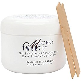 No-Strip Microwaveable Hair Removal Wax Kit, Stripless Waxing System for Face and Body, Smooth and Long-Lasting Results, Ideal for All Skin Types