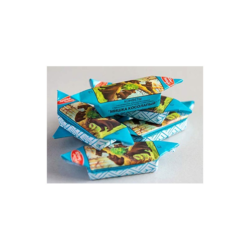 Red October Chocolate-coated Candies - Mishka Kosolapy (2.2 LB Factory