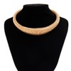 Danshinbow Punk Elasticity Spring Necklace Hollow Hospital Choker Adjustable Necklace,