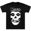 Misfits Shirt Band Apparel Distressed Skull Logo Graphic Printing Vintage