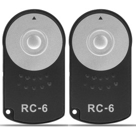RC-6 for Canon Remote Control with Shutter Release 2 Packs