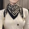 Zzxlw Women Magnetic Scarf Winter 2 Scarves Fashion Clasps Stylish