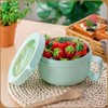 Maxdot 4 Pcs Microwave Ramen Bowl Microwavable Instant Soup Cups