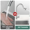 JINYOMFLY 3 Modes Tap Attachment Extension, 360° Rotating Multifunctional Extension