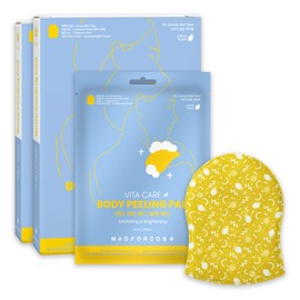 Mad Forcos Body Peeling Pad Exfoliating Scrub Vita Care 10+10, 27ml, 20 pcs / 매드포코스 바디 필링 패드각질제거 스크럽 비타케어10+10, 27ml, 20개