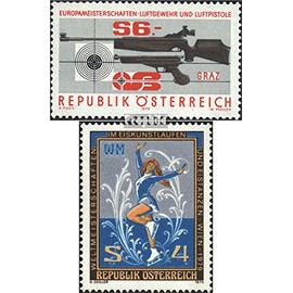 Austria 1599,1600 (complete.issue.) unmounted mint/never hinged ** MNH 1979 Shooting, Figure Skating (Stamps for collectors)