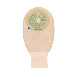 ConvaTec Invisible Closed Drain Pouch, Transparent, Press Cut, 1.0 inches (25 mm), Pack of 10