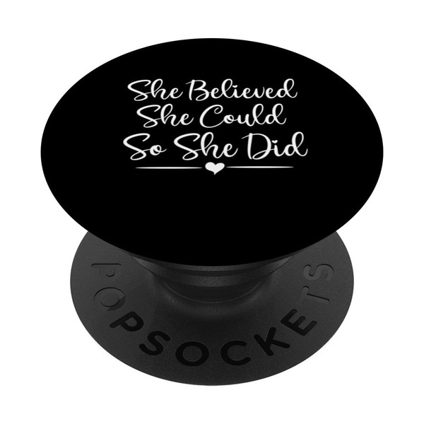 She Believed She Could So She did-01 Funny Graphic Tees