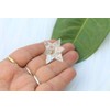 Jet Genuine Crystal Quartz 14 Point Star Merkaba Chakra Radionic