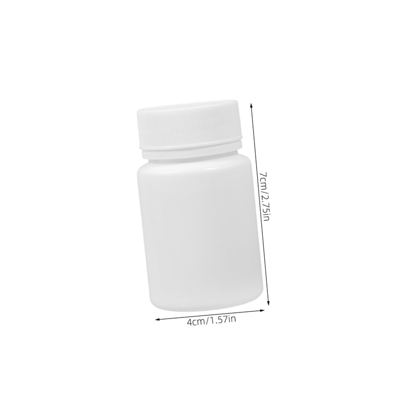 Baluue Sealed Vial Empty Bottles for Home Office Travel 20pcs