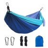 Blue&Blue Camping Hammock Kit 270 x 140cm Nylon Lightweight Parachute