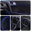 Car Interior Trim Strips,Universal 9.8 ft Car Electroplating Decoration Styling