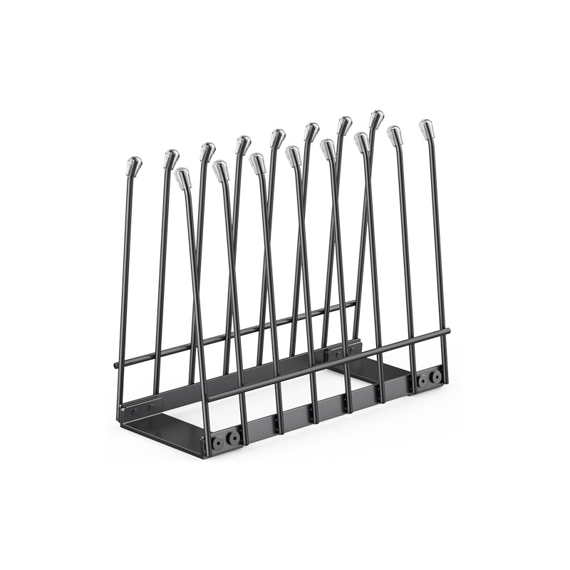 Josmimic Reusable Bags Drying Rack Black