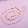 BOOZIQ Gold Star Waist Chain Belt for Women Charm Star