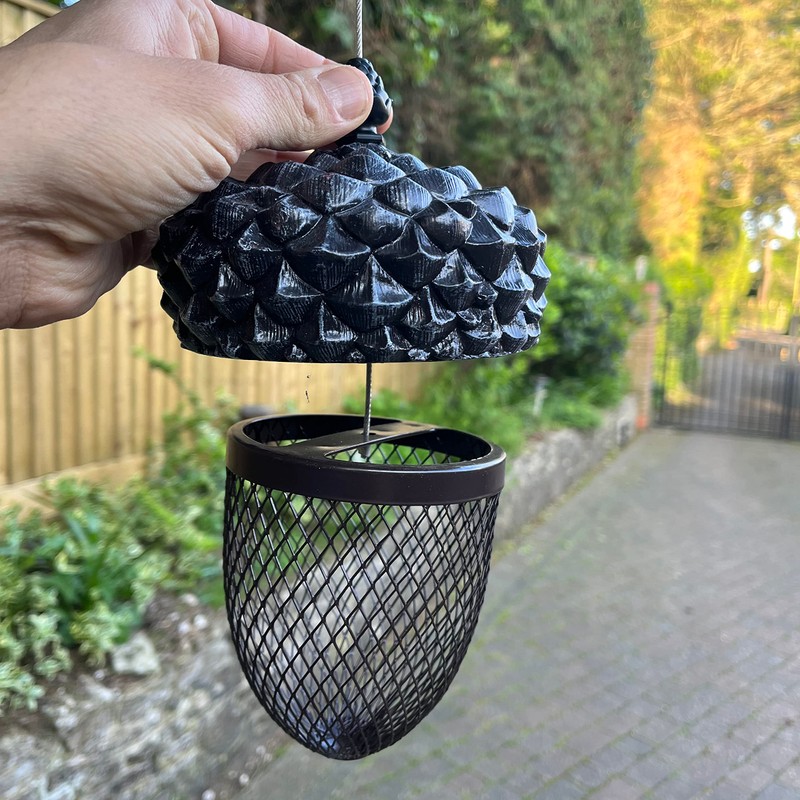 Hanging Acorn Shaped Bird Nut Feeder