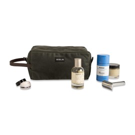 Kolo Parker Large Weatherproof Toiletry Case, Cable Bag, Travel Pouch, Sage