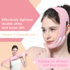LUMOOM face tape lifting gesicht, Wiederverwendbare V-Linienmaske, Gesichtsbandage für Wange