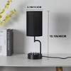Dreamholder Table Lamp with 3 USB Charging Ports, Modern Desk
