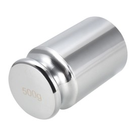 QUARKZMAN 500 g Calibration Weight x 1 Piece Chrome-plated Steel Gram Weight for Digital Jewellery Scales and Balance Test, [M1 Precision]