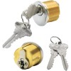 MOUNT 6PCS Brass Mortise Door Cylinder Locks 1 inch Replacement