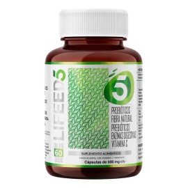 Lifeed Digestión Probióticos Prebióticos Fibra Enzimas Vitc Sabor Sin sabor