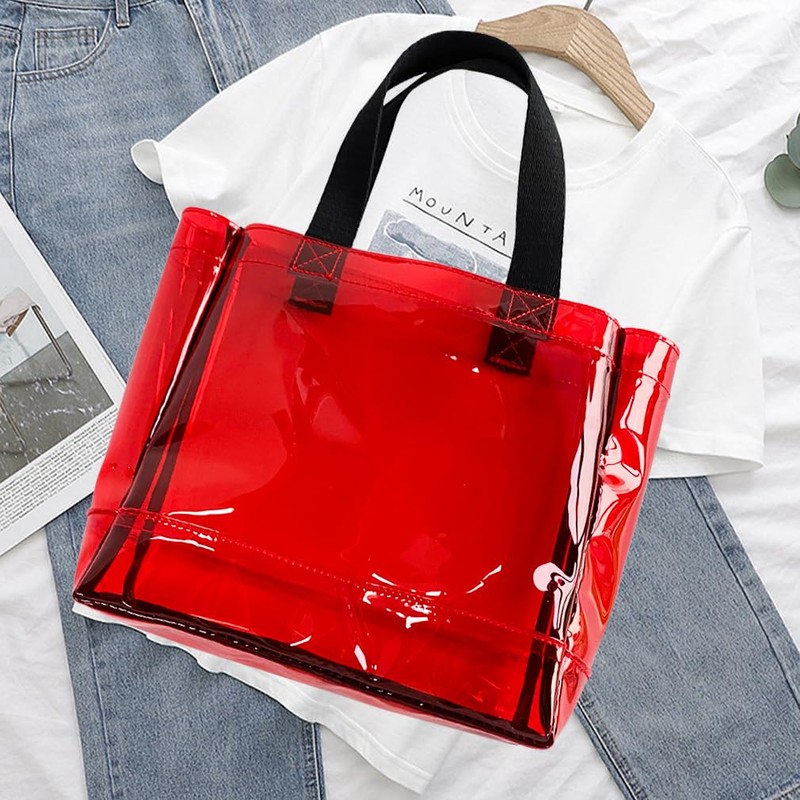 TotePrint Transparent Beach Bag Waterproof PVC Stadium Event Bag (21