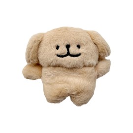 Yatchen Furry Case Compatible with AirPods Pro,Funny Cute 3D Cartoon Plush Dog Design Fluffy Soft Warm Cover Case Carrying Charging Box with Keychain Anti-Fall Protective Case for AirPods Pro