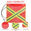 Red Flag Extra Long Highly Visible Reflective Warning Flag Red