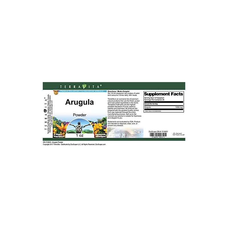Arugula Powder (1 oz, ZIN: 519003)