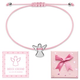 Einschulung Geschenk, Schutzengel Schulanfang Armband Schulkind 2025 Mädchen Jungen, ideen Inhalt Schultüte Füllung Schulanfang Geschenke für Mädchen