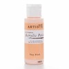 Artiste Acrylic Paint 59ml 2Oz Tea Pink, Quick-Drying Professional Art,