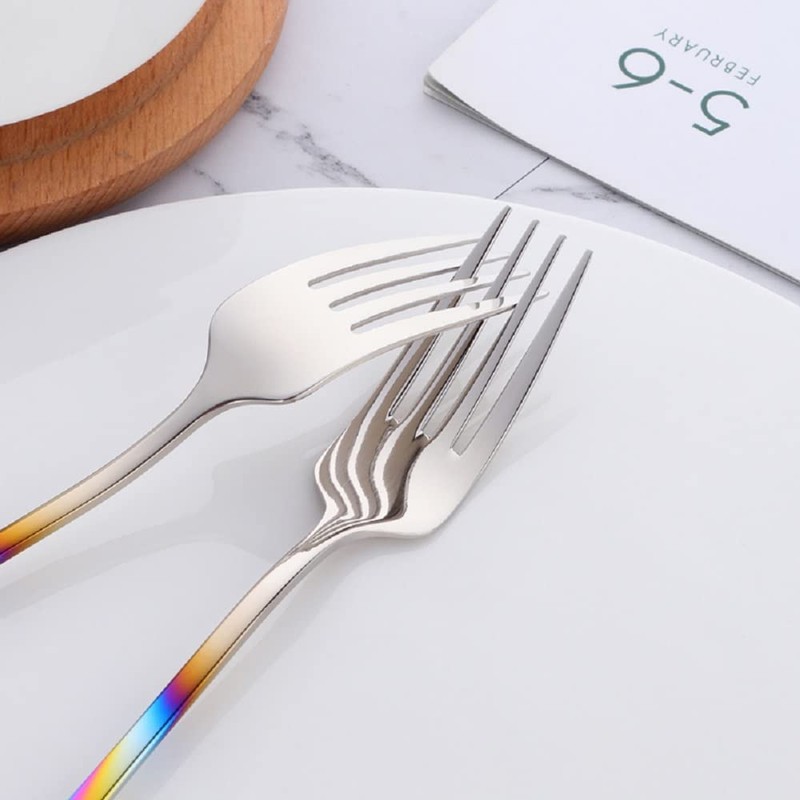 Dessert Forks, Stainless Steel Dinner Forks Cutlery Set, Dinner Fork